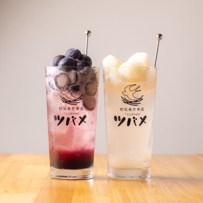 農家直送 生フルーツサワー（巨峰、伊万里梨）